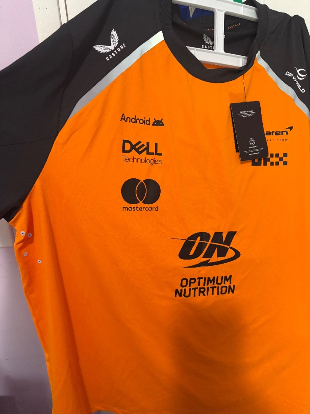 F1 Formula 1 McLaren official team shirt racing